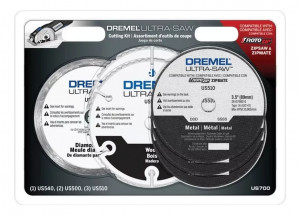 KIT 6 DISCOS DE CORTE DREMEL PARA ULTRA SAW