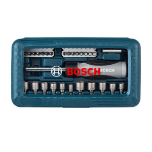 SET 46 PIEZAS DESTORNILLADOR CON PUNTAS BOSCH